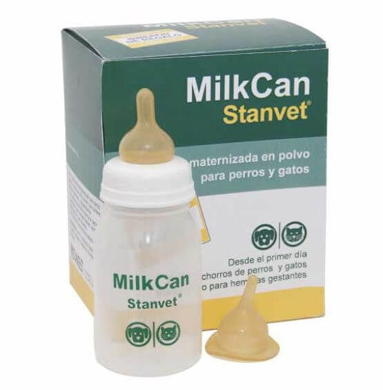 Lapte Praf Pentru Caini Si Pisici MilkCan + Biberon, 400 g - poza 2