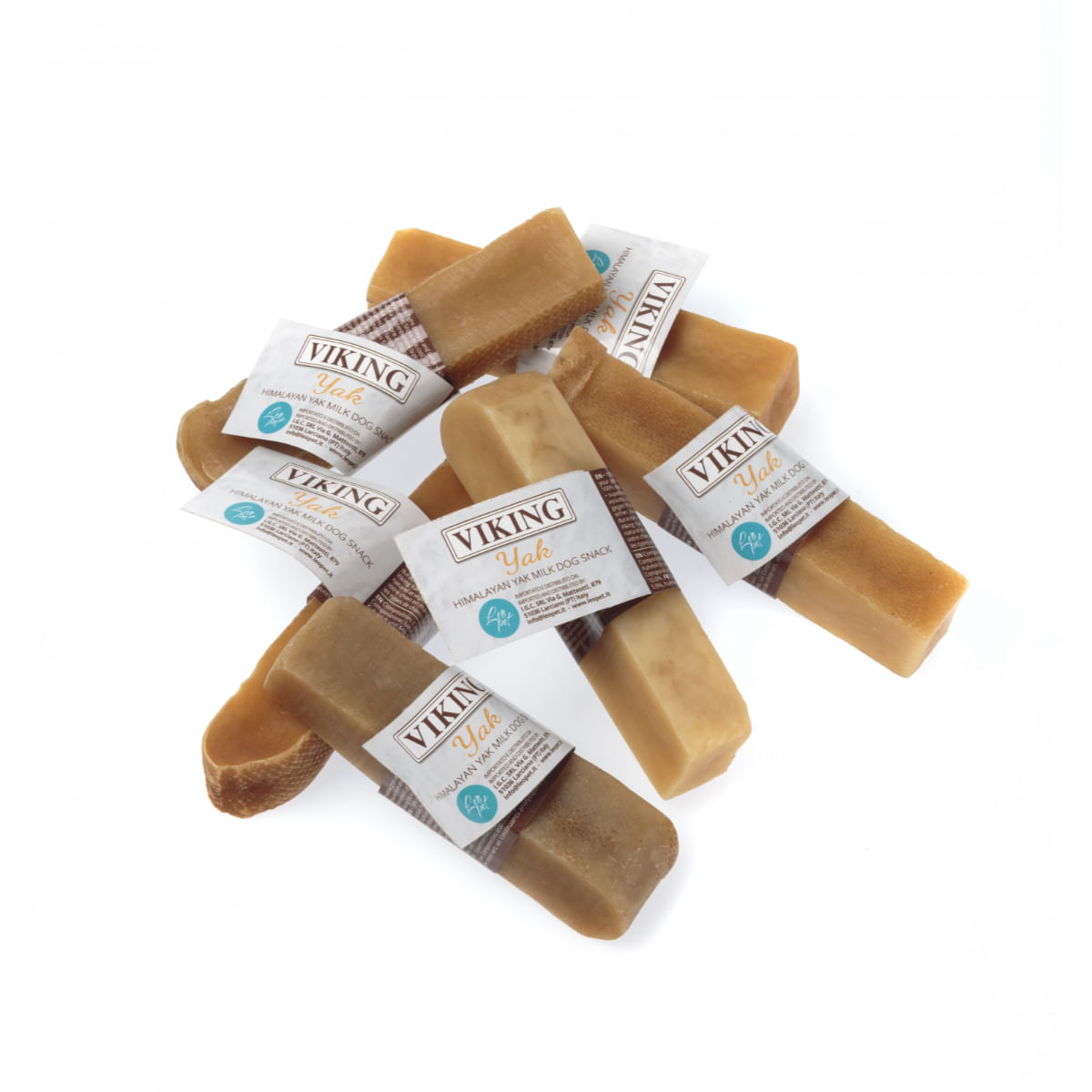 LEOPET Viking Himalayan Yak Milk Snack, XS-S, Brânză, recompense câini, 50g - poza 3