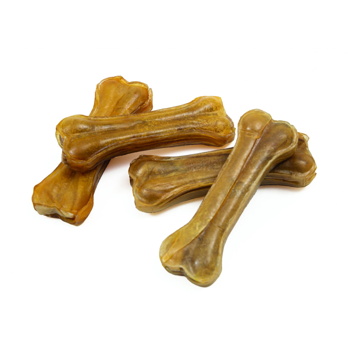 LEOPET Viking Os Piele Presata, M, Vită, punguță recompense fără cereale câini, 120g - poza 3