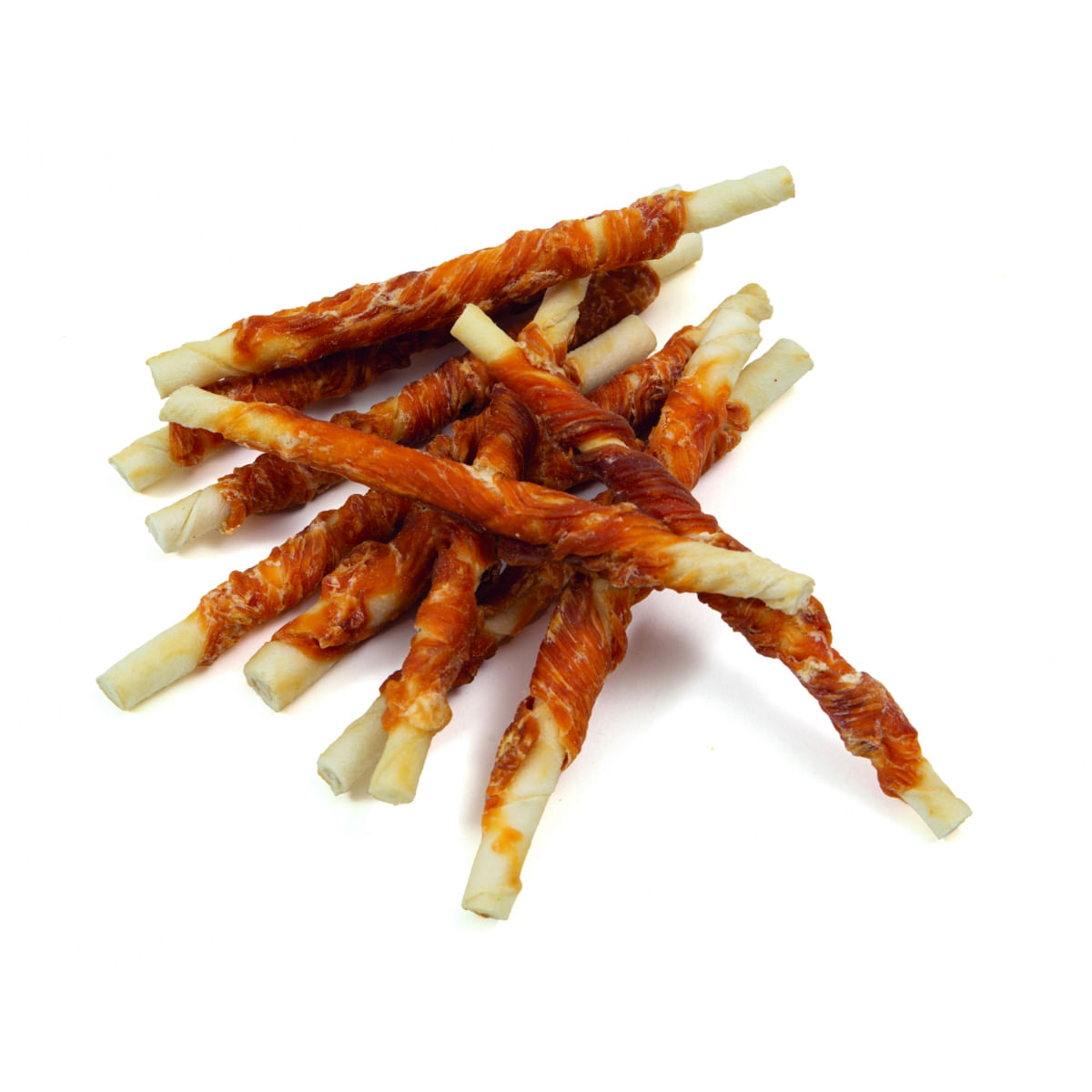 LEOPET Viking Rawhide Sticks with Chicken, M, Pui și Vită, punguță recompense fără cereale câini, 80g - poza 3