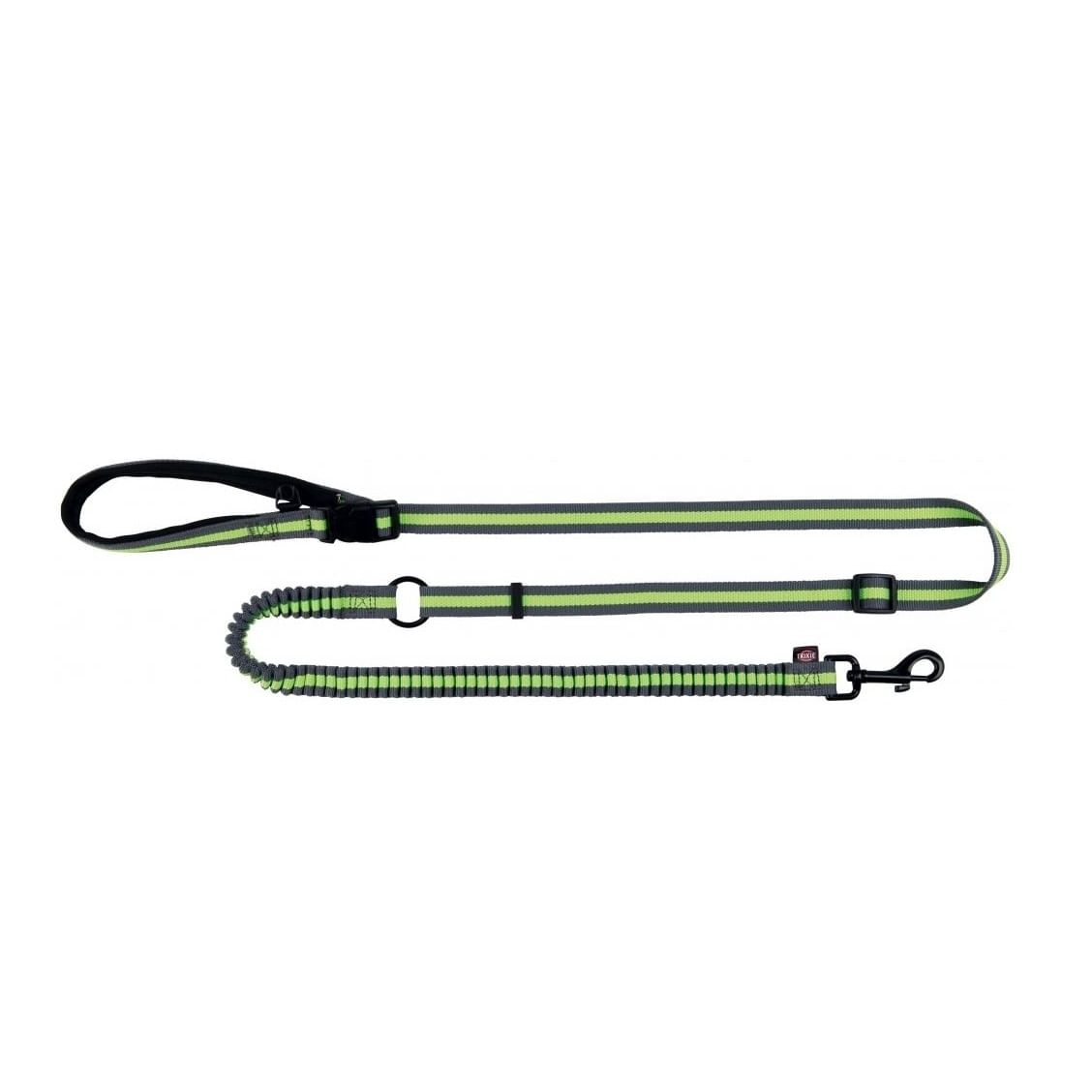 Lesa Jogging cu Amortizor 133 - 180 Cm x 20 Mm, Verde-Negru - poza 1