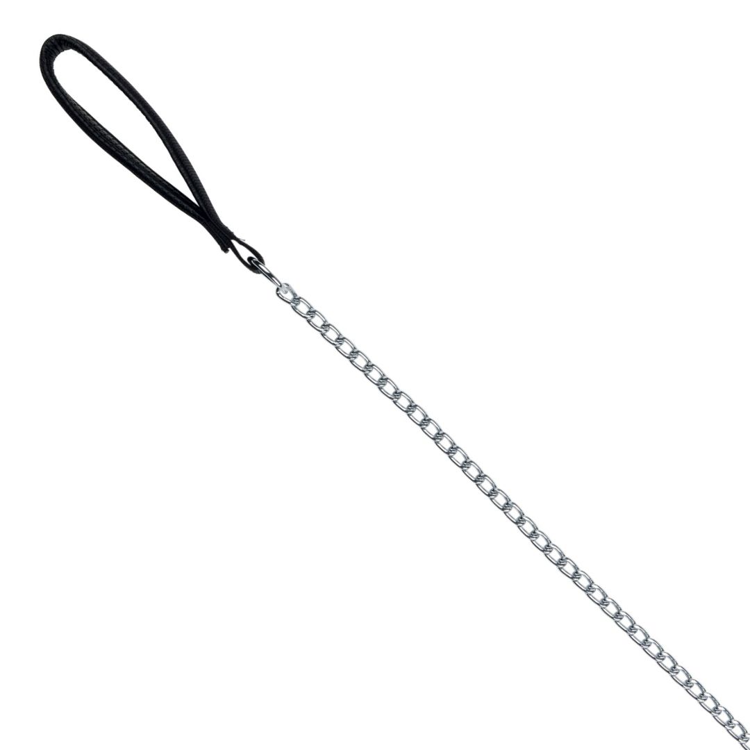 Lesa Lant Clasic Maner Chinga 1 m/3 mm Negru 14021