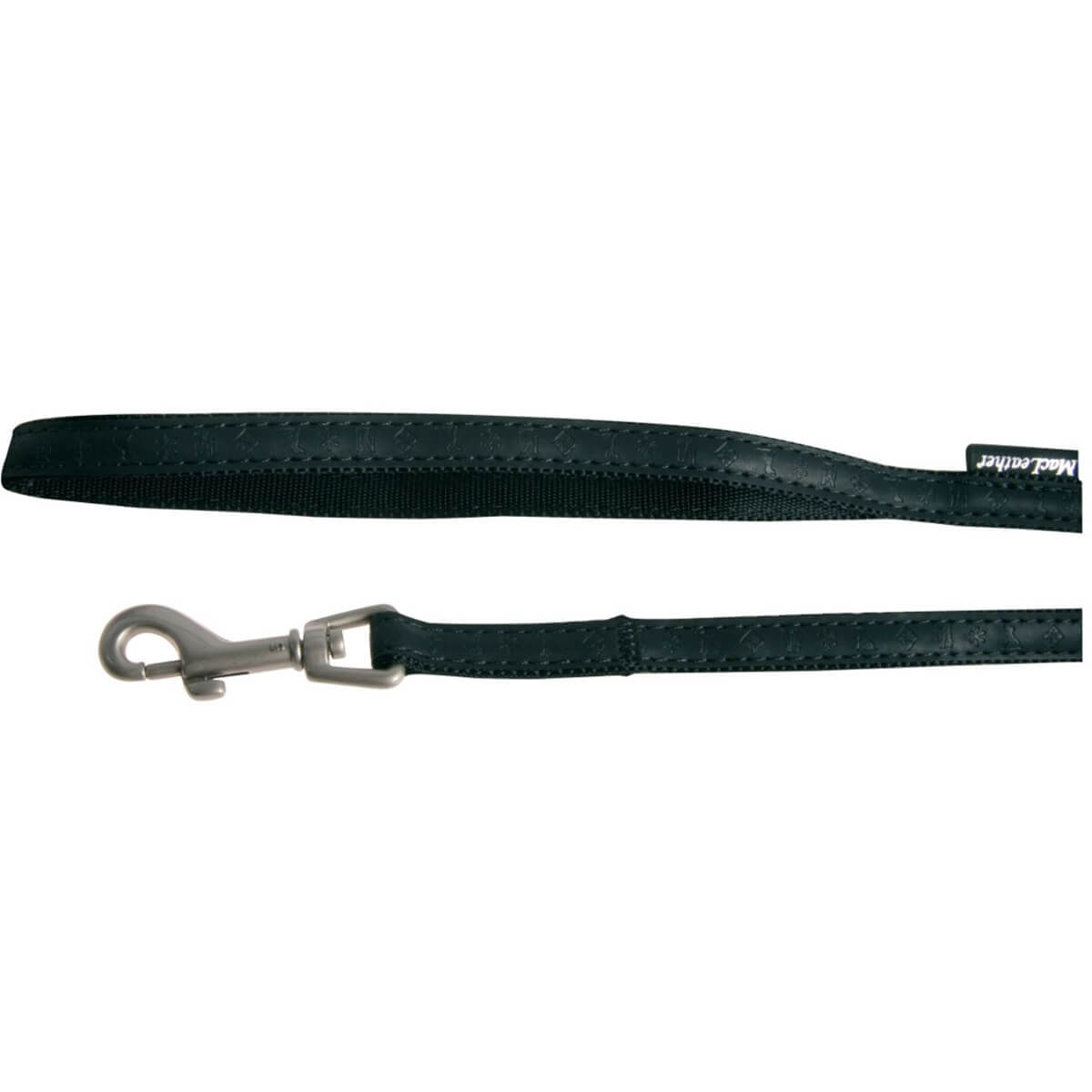 Lesa Pentru Caini Macleather Negru 15mm - poza 1