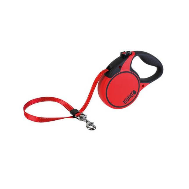 Lesa Retractabila Kong Terrain L, 5m-50 Kg, Rosu - poza 4