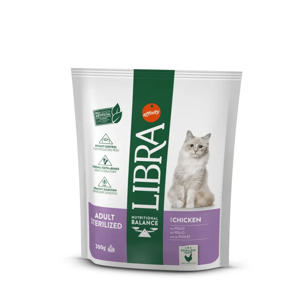 LIBRA Mediterranean Balance Sterilized, Pui, hrană uscată pisici sterilizate, 12kg - poza 3