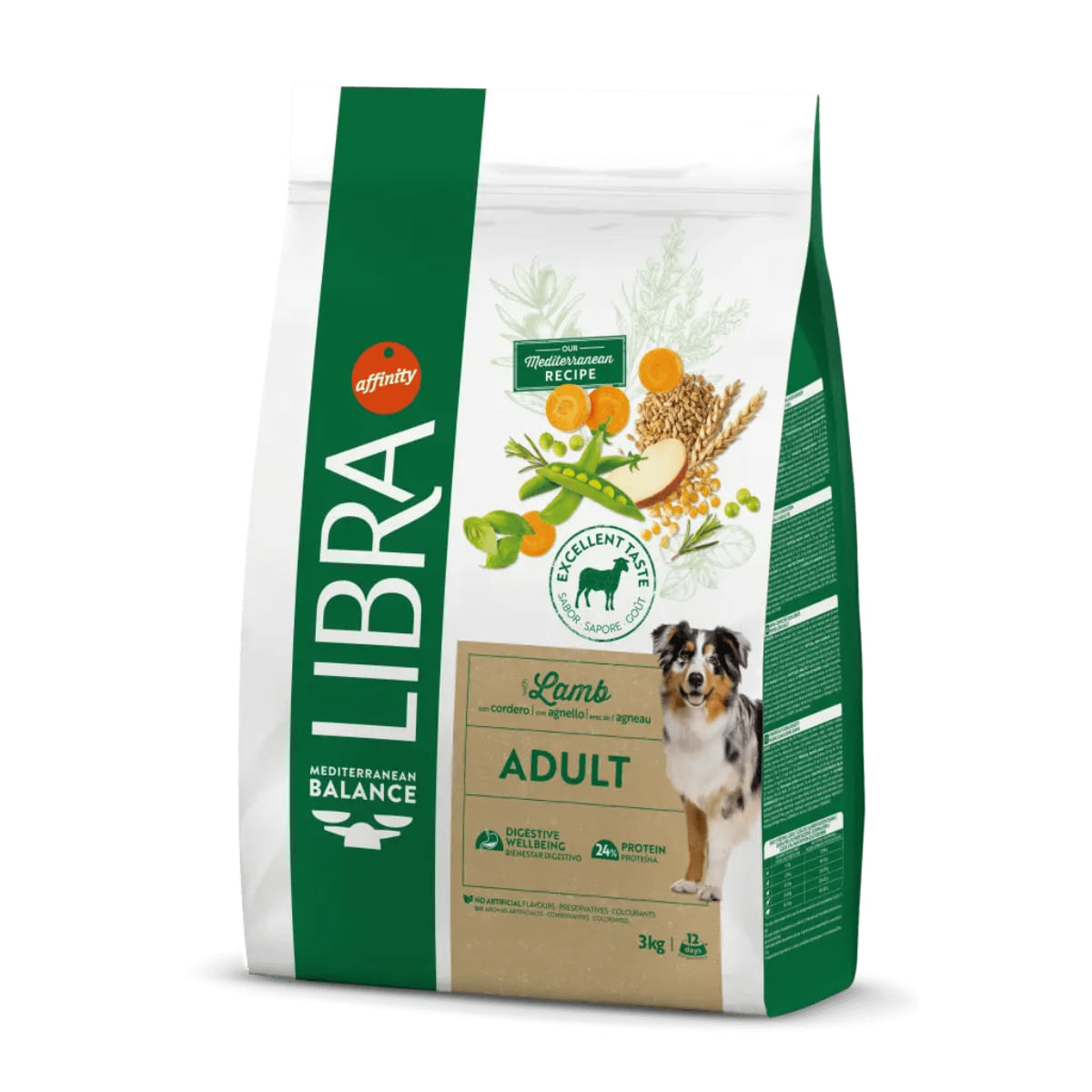 LIBRA Mediterranean Balance XS-XL, Miel, hrană uscată câini, 14kg - poza 3