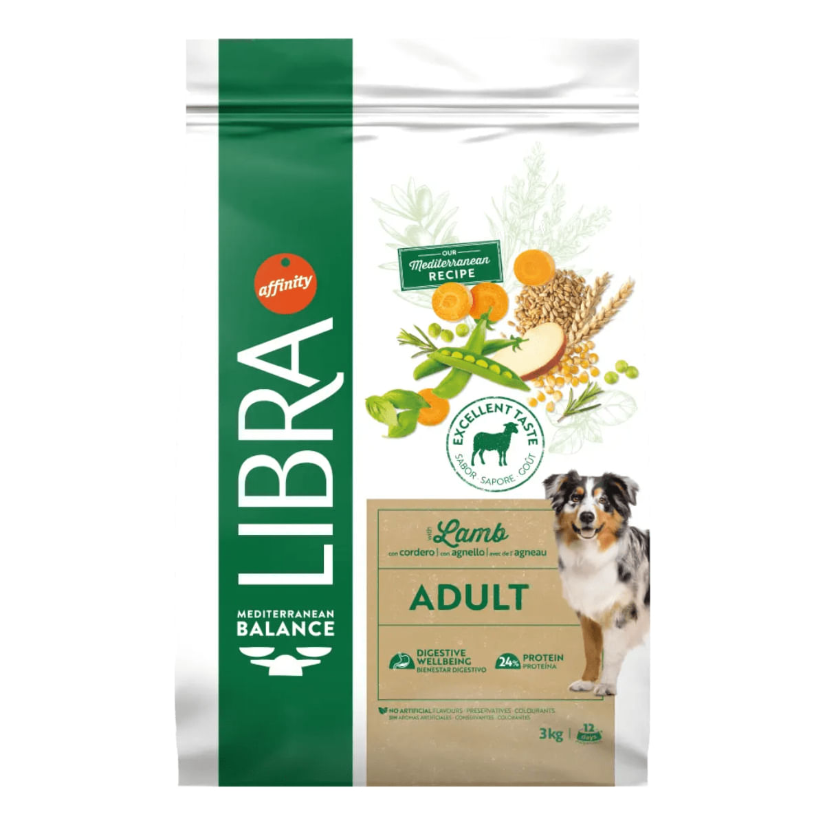 LIBRA Mediterranean Balance XS-XL, Miel, hrană uscată câini, 14kg - poza 5