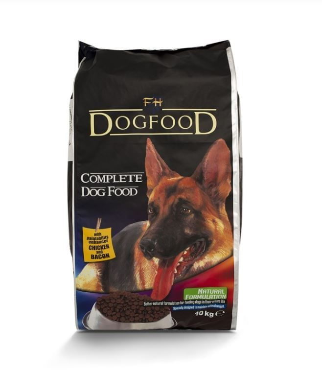 LJUBIMETZ DOG FOOD, S-XL, Pui și Bacon, hrană uscată câini,10 kg - poza 2