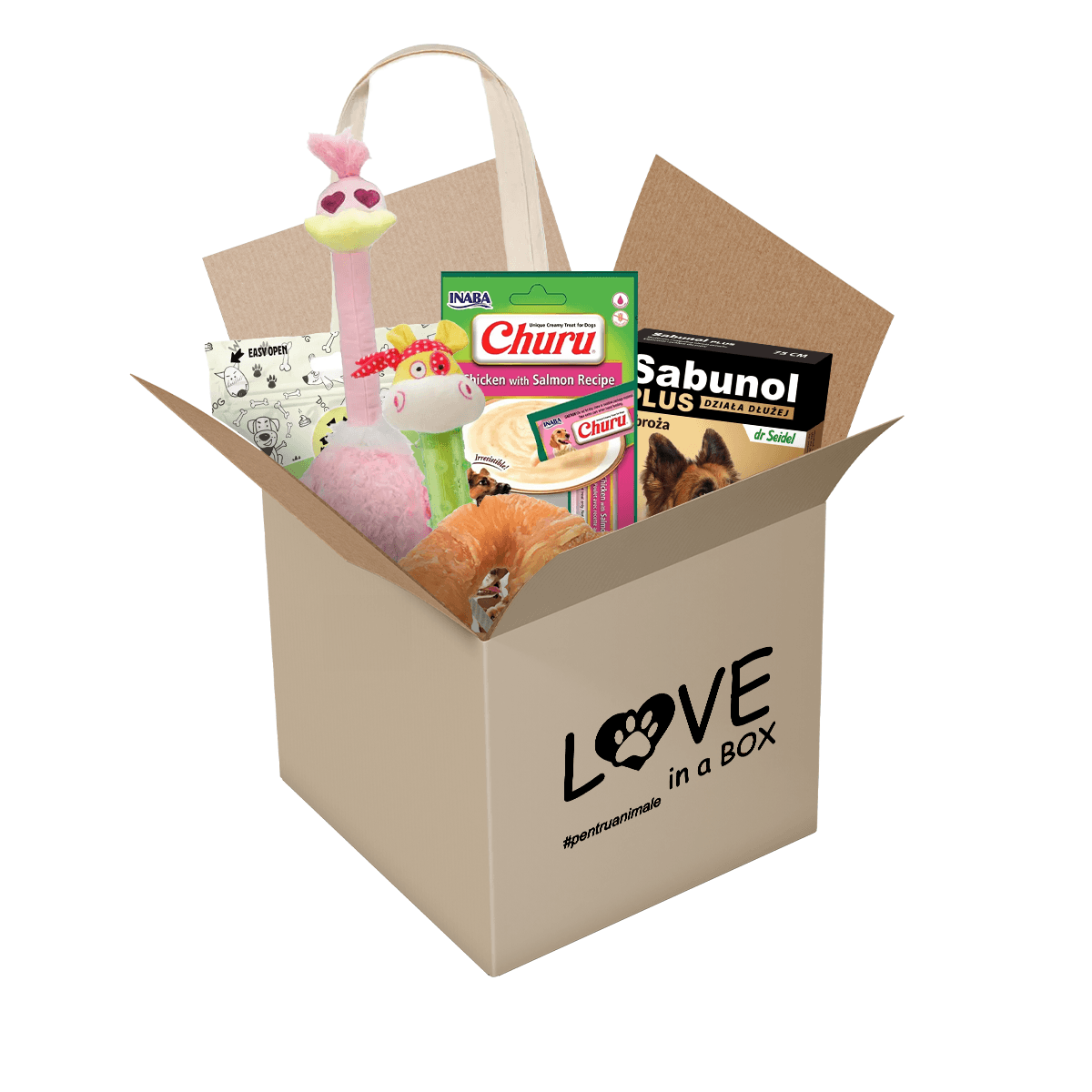 Love in a Box pentru Cainele Tau de Talie Mare, Editie Limitata "Luna Iubirii" - poza 1