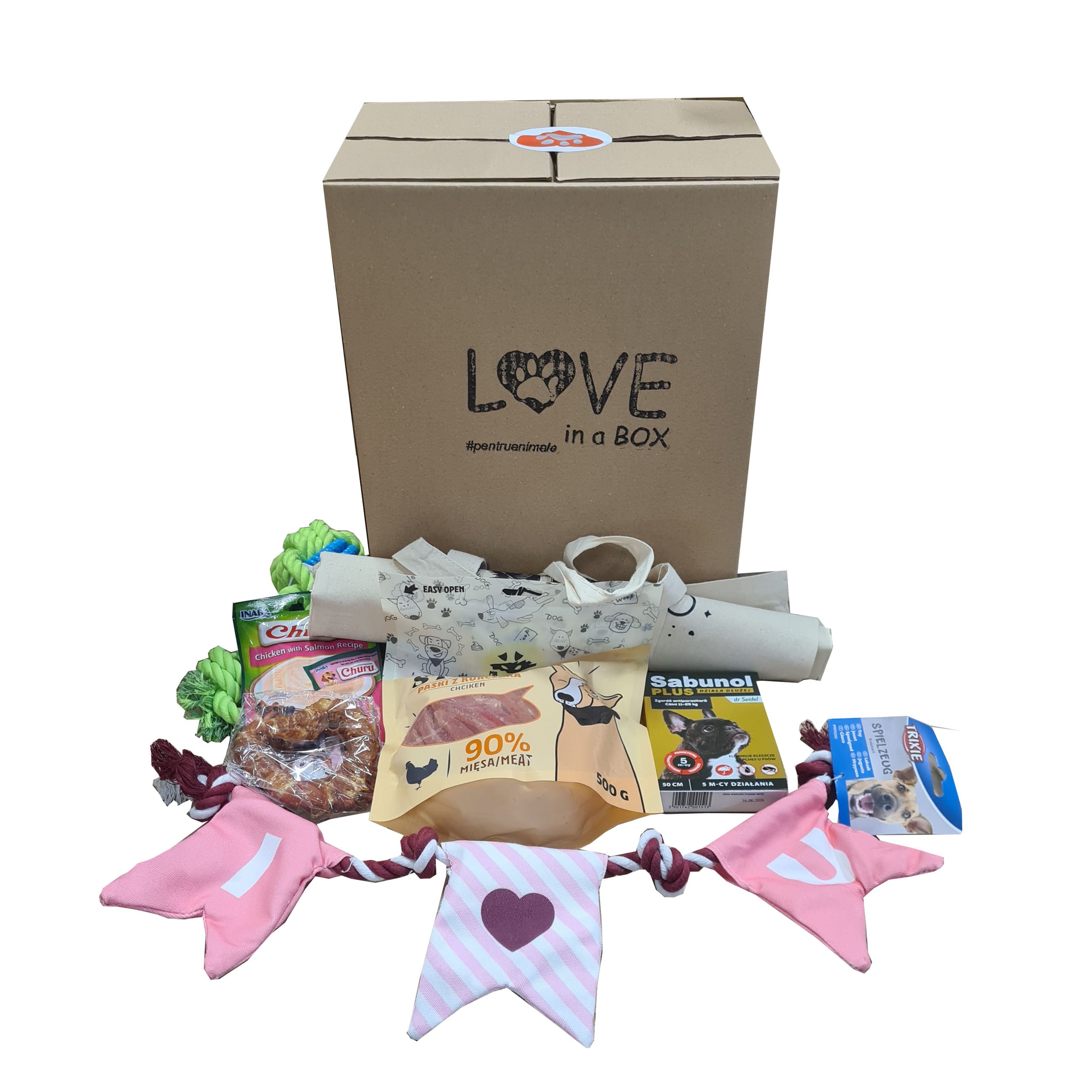 Love in a Box pentru Cainele Tau de Talie Medie, Editie Limitata "Luna Iubirii" - poza 3