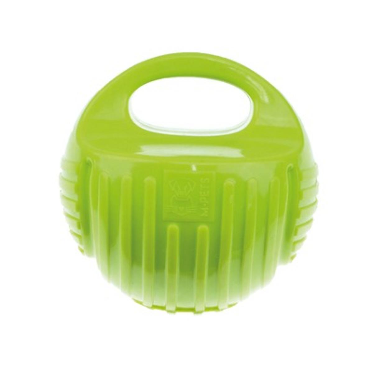 M-PETS Arco, jucărie minge, câini, dentiție, cauciuc M-PETS Arco, jucărie minge, câini M, dentiție, cauciuc, verde, ⌀13cm - poza 1