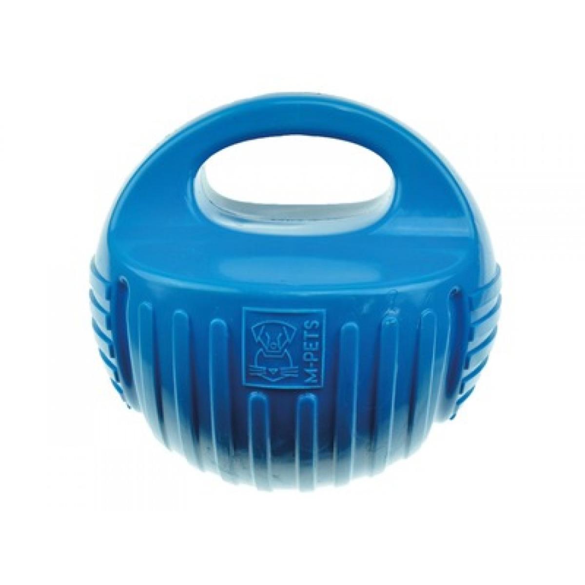 M-PETS Arco, jucărie minge, câini, dentiție, cauciuc M-PETS Arco, jucărie minge, câini M-XL, dentiție, cauciuc, albastru, ⌀18cm - poza 1