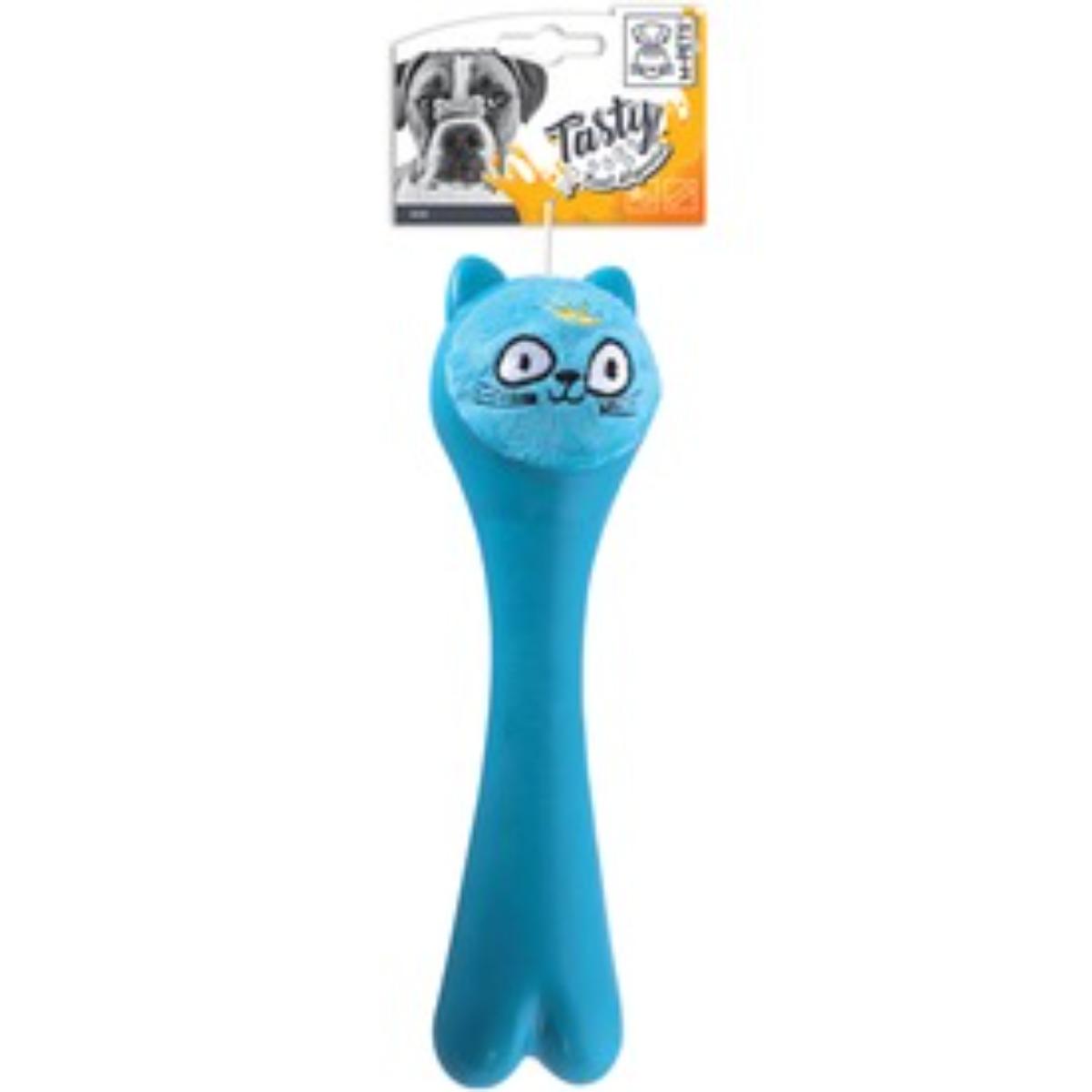 M-PETS Rob, jucărie interactivă câini, eliberare recompense, cauciuc M-PETS Rob, jucărie interactivă câini XS-L, eliberare recompense, cauciuc, albastru, 23.5cm - poza 2