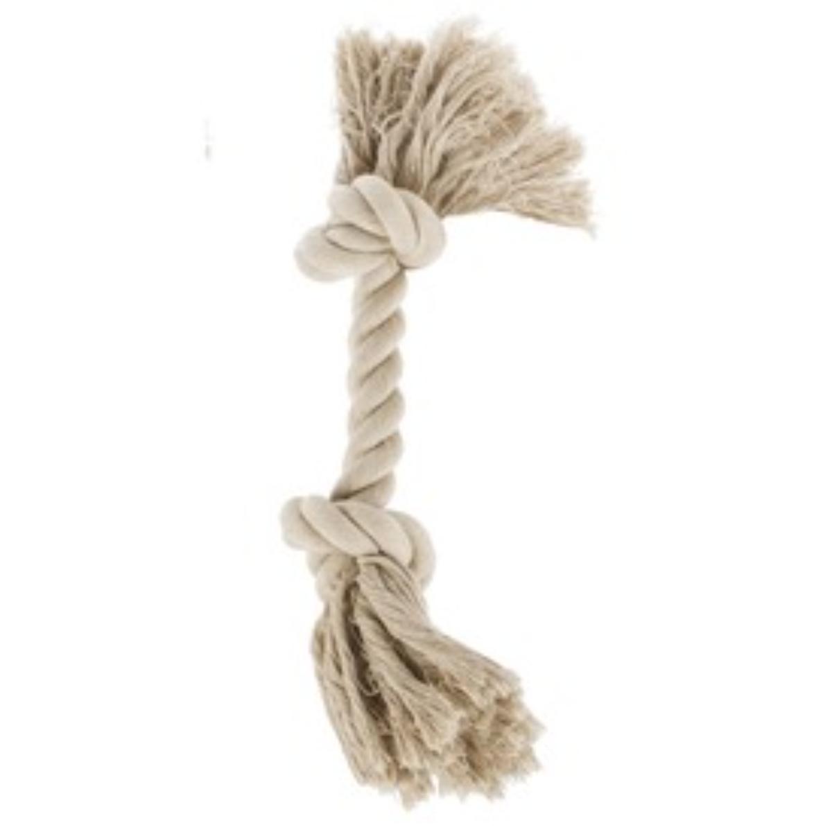 M-PETS Rope, jucărie sfoară câini, activități fizice, textil M-PETS Rope, jucărie sfoară câini XS-S, activități fizice, textil, maro, 26cm - poza 2