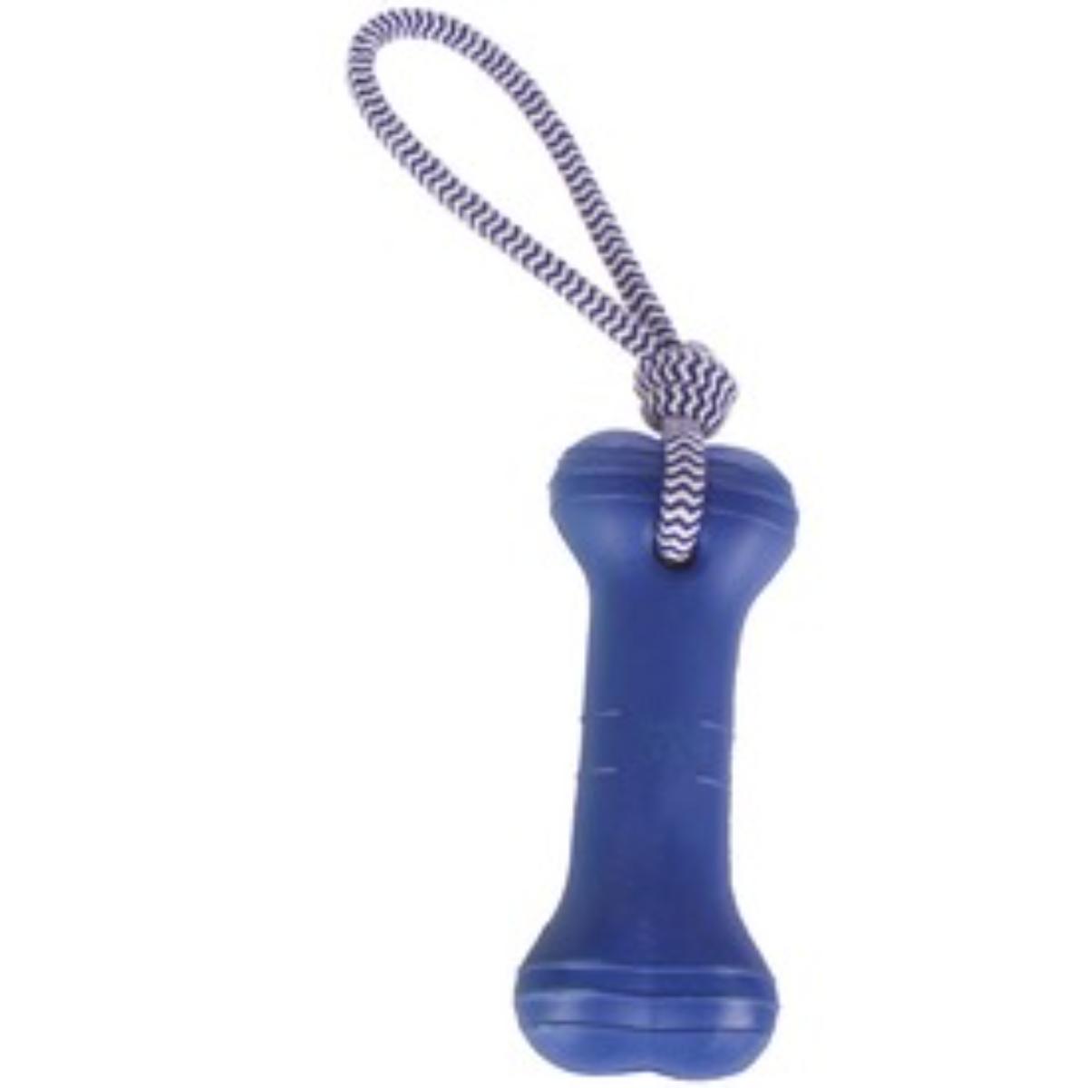 M-PETS Splash Bones, jucărie de aport câini S-L, plutitoare, cauciuc, diverse culori, 8x5cm - poza 2