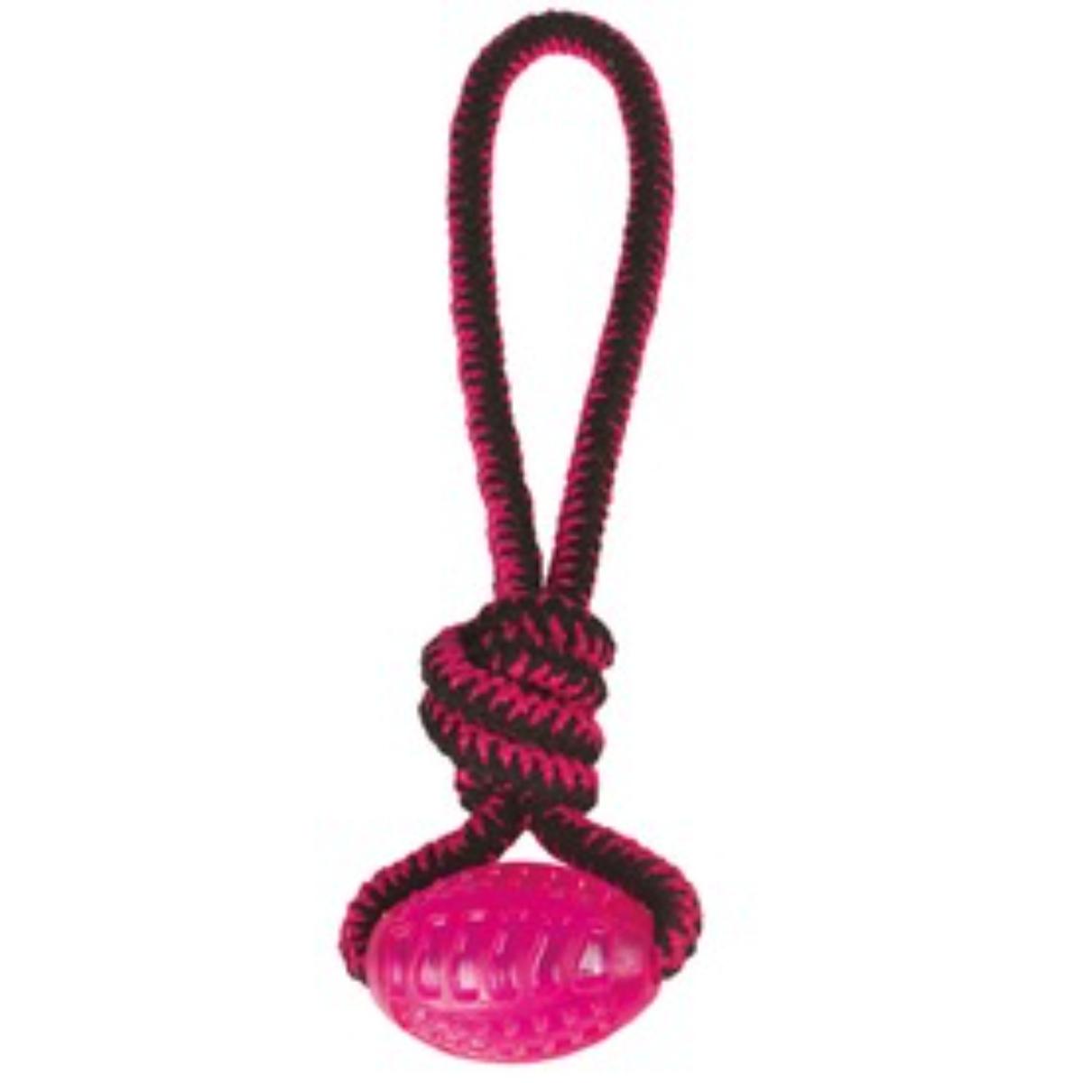 M-PETS Twist Launcher, jucărie sfoară câini S-L, activități fizice, textil, diverse culori, 46cm - poza 2