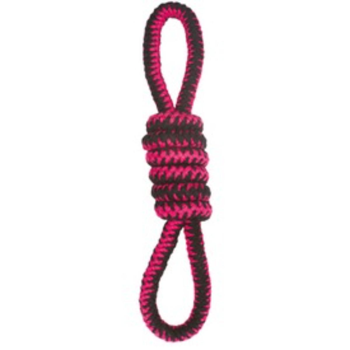 M-PETS Twist Node, jucărie sfoară câini S-L, activități fizice, textil, diverse culori, 48cm - poza 2
