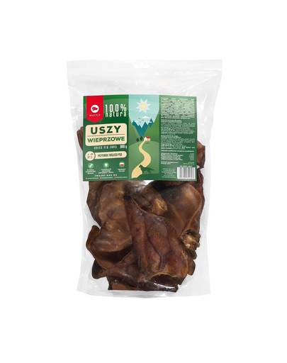 MACED 100% Natural Urechi de porc pentru caini 800 g