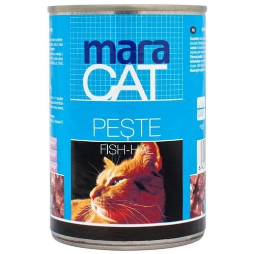 Maracat pisica peste - conserva 415 gr - poza 1