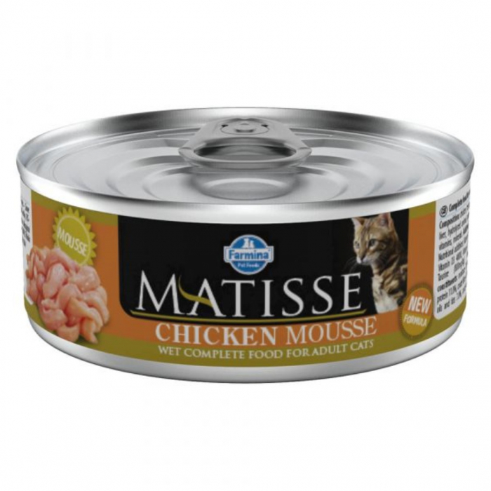 Matisse hrana umeda pentru pisici cu pui mousse 85 g