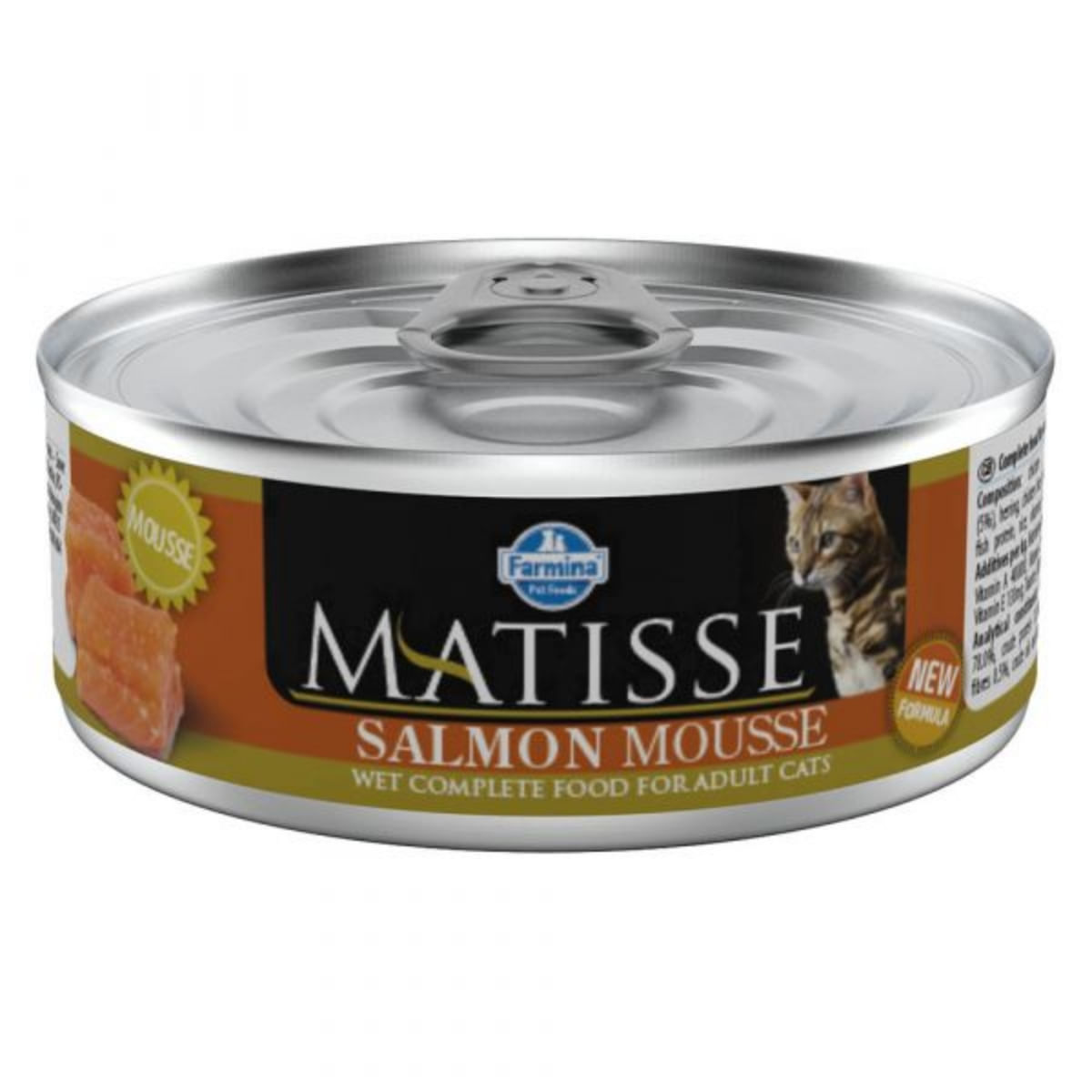 MATISSE, Somon, conservă hrană umedă pisici, (pate), 85g - poza 3