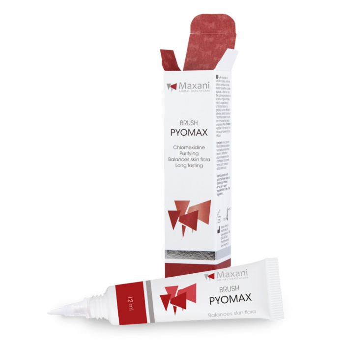 Maxani PyoMax brush, special pentru curatarea pielii din zonele greu accesibile 12 ml
