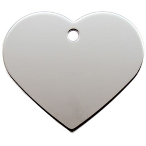 Medalion Imarc Aluminiu Inima, Cromat, Masura S - Gravare Gratuita - poza 2