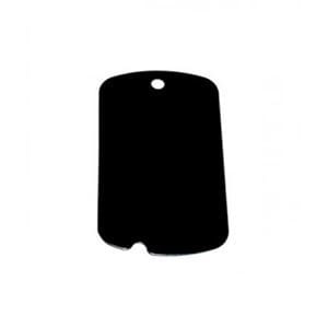Medalion Imarc Aluminiu Military, Negru - Gravare Gratuita - poza 2