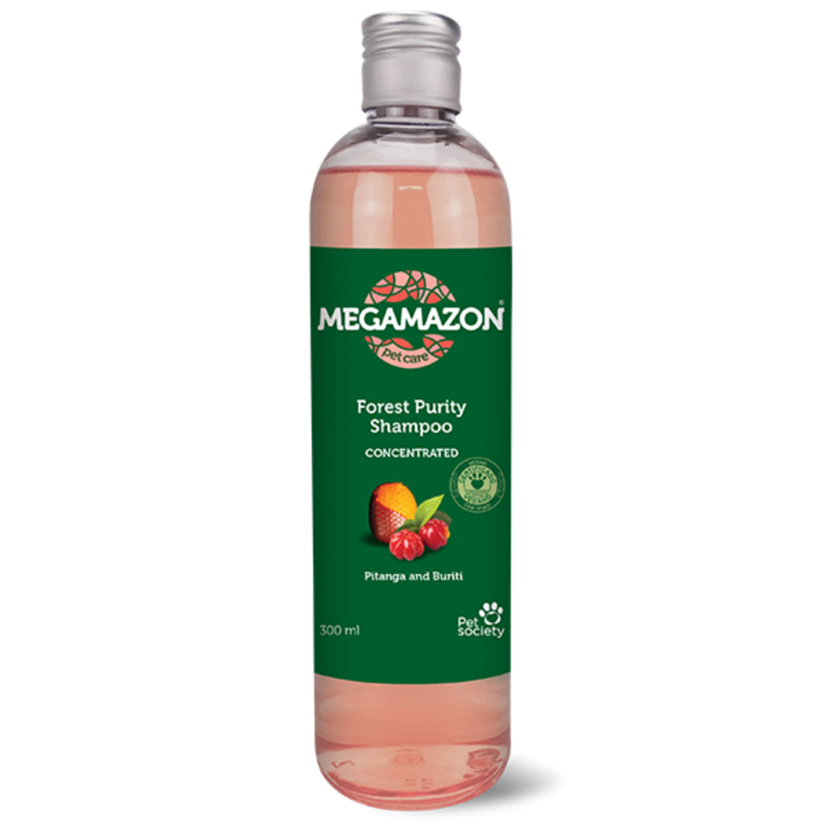 MEGAMAZON Forest Purity, șampon câini și pisici, Pitanga și Buriti, flacon, 300ml - poza 1