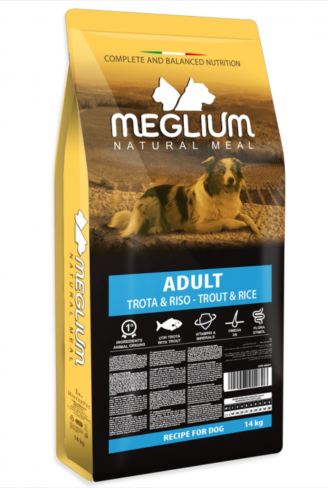 Meglium Dog Sensible Fish Rice 14kg