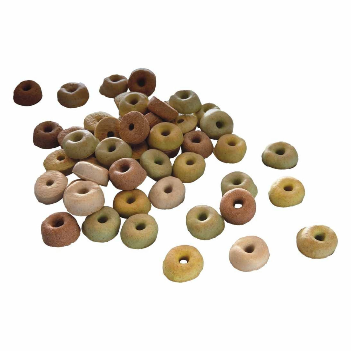 MERA Bakery Biscuiti Inele, XS-XL, Carne, recompense câini, 1kg - poza 1