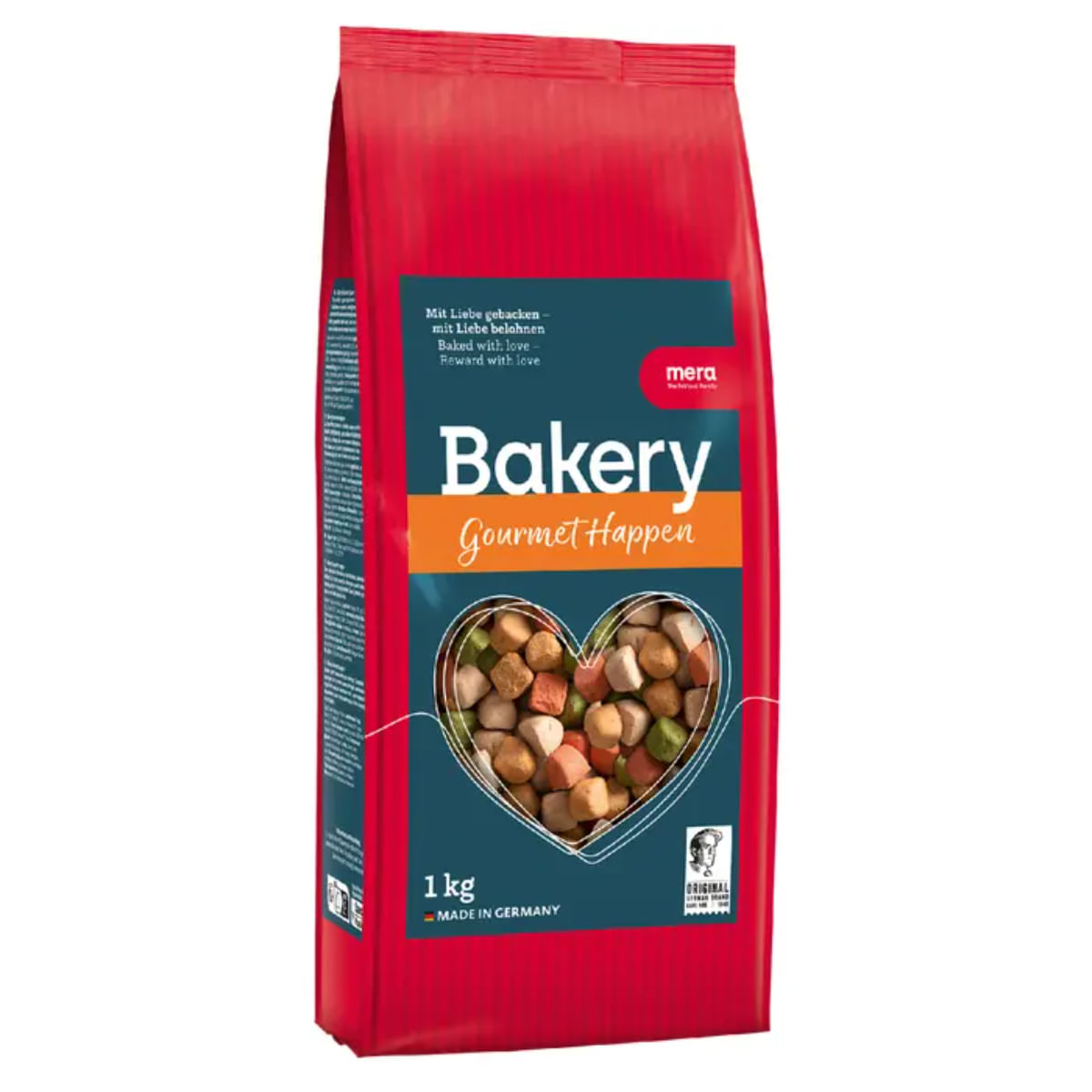 MERA Bakery Gourmet Happen, XS-XL, Carne și Legume, recompense câini, 1kg - poza 1