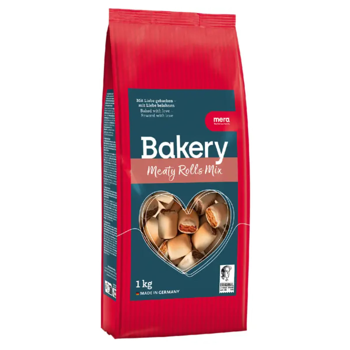 MERA Bakery Meaty Rolls Mix, XS-XL, Pește și Carne, recompense câini, 1kg - poza 3