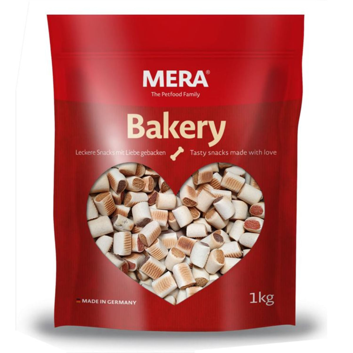 MERA Bakery Mini Rulouri, XS-XL, Pui și Vită, recompense câini, 1kg - poza 1