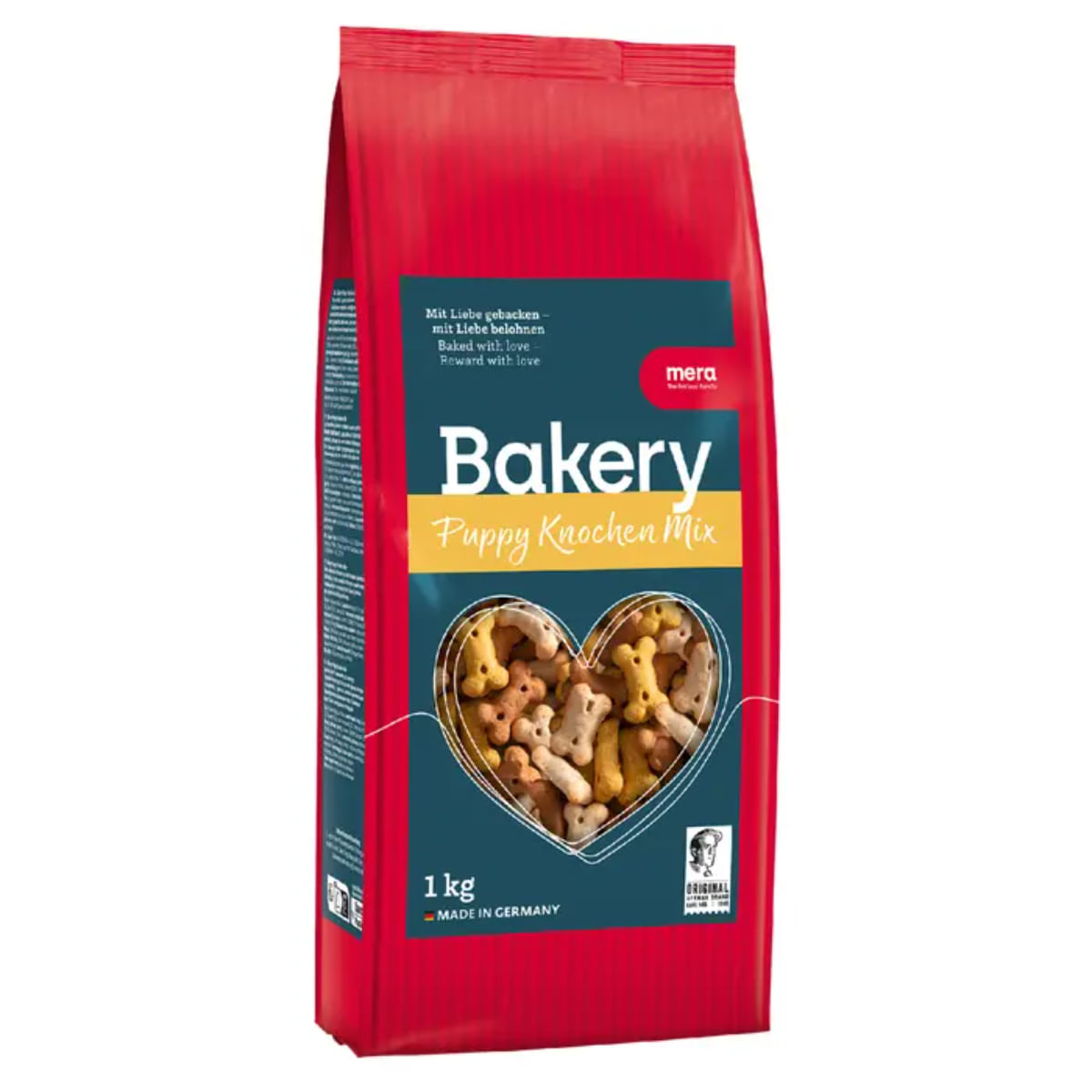 MERA Bakery Puppy Knochen Mix, XS-XL, Carne, recompense câini junior, 1kg - poza 2
