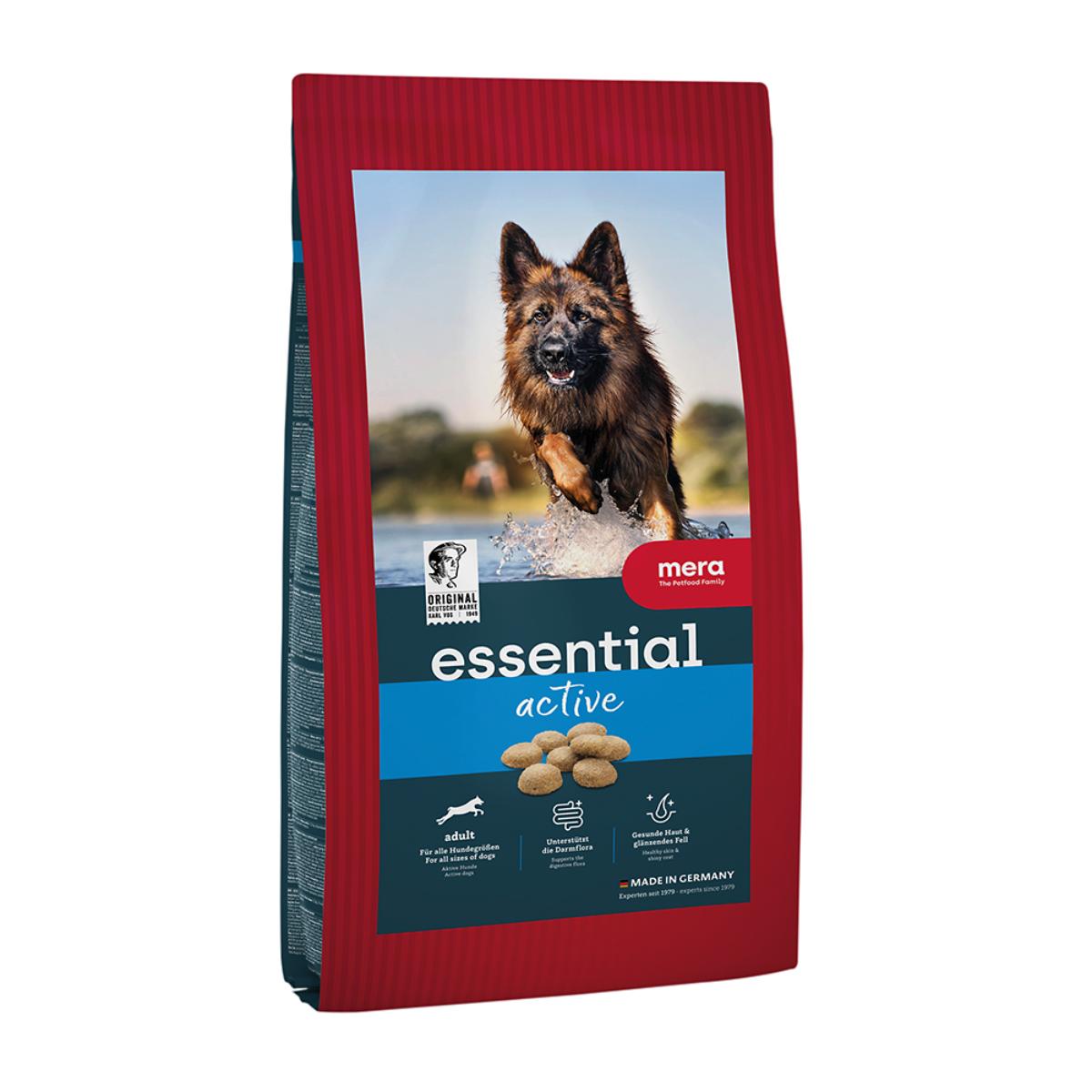 MERA Essential Active, XS-XL, Pui, hrană uscată câini, activitate intensă, 12.5kg - poza 1