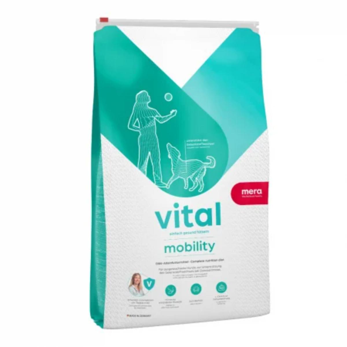 MERA Vital Mobility, XS-XL, Pasăre, dietă veterinară, hrană uscată câini, sistem articular, 10kg - poza 2