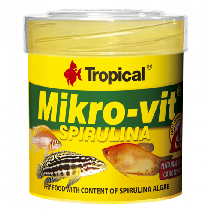 MIKRO-VIT SPIRULINA Tropical Fish, 50ml, 32g