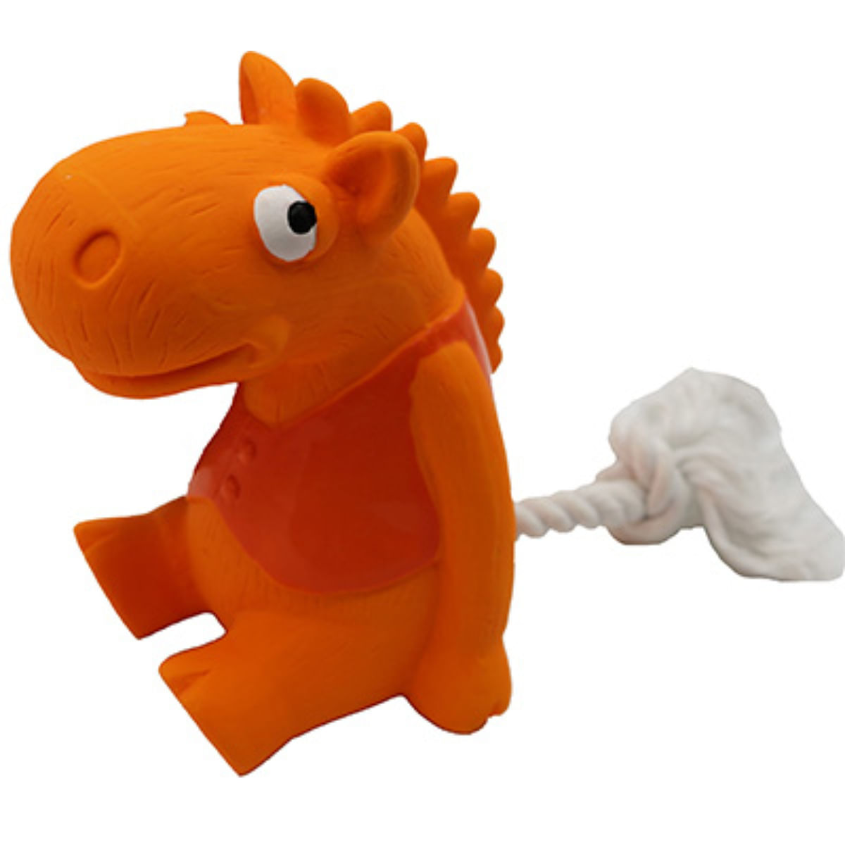MISOKO Hippo, jucărie de aport câini, activități fizice, latex MISOKO Hippo, jucărie de aport câini M-L, activități fizice, latex, portocaliu, 21cm, 1buc - poza 1