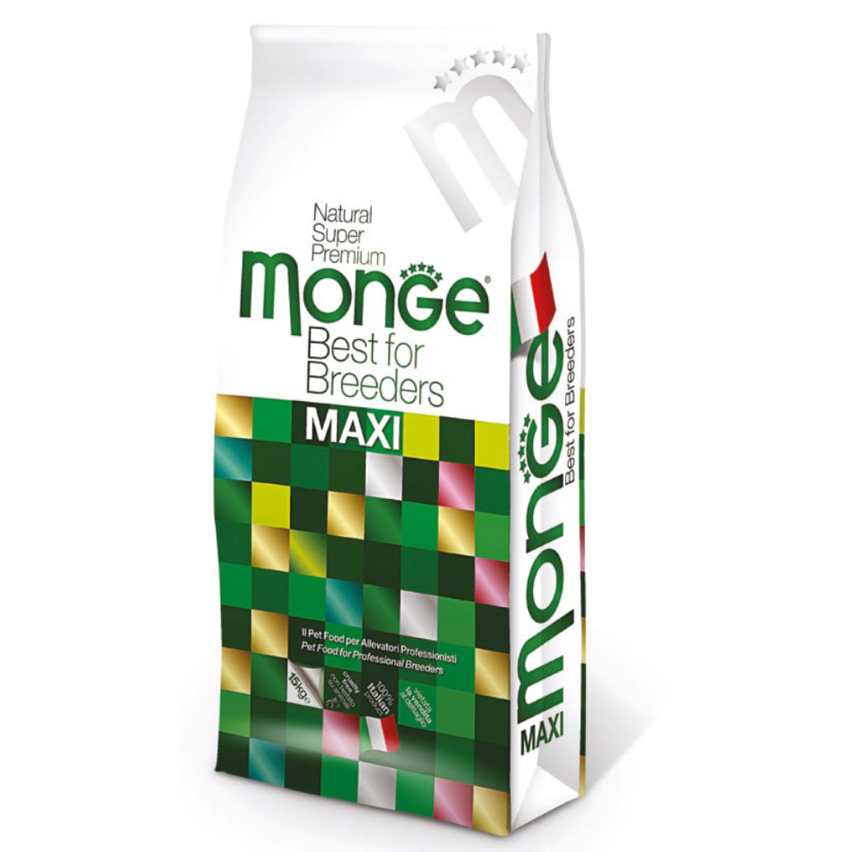 MONGE Best for Breeders Maxi Puppy&Junior, L-XL, Pui și Orez, hrană uscată câini junior, 15kg - poza 1