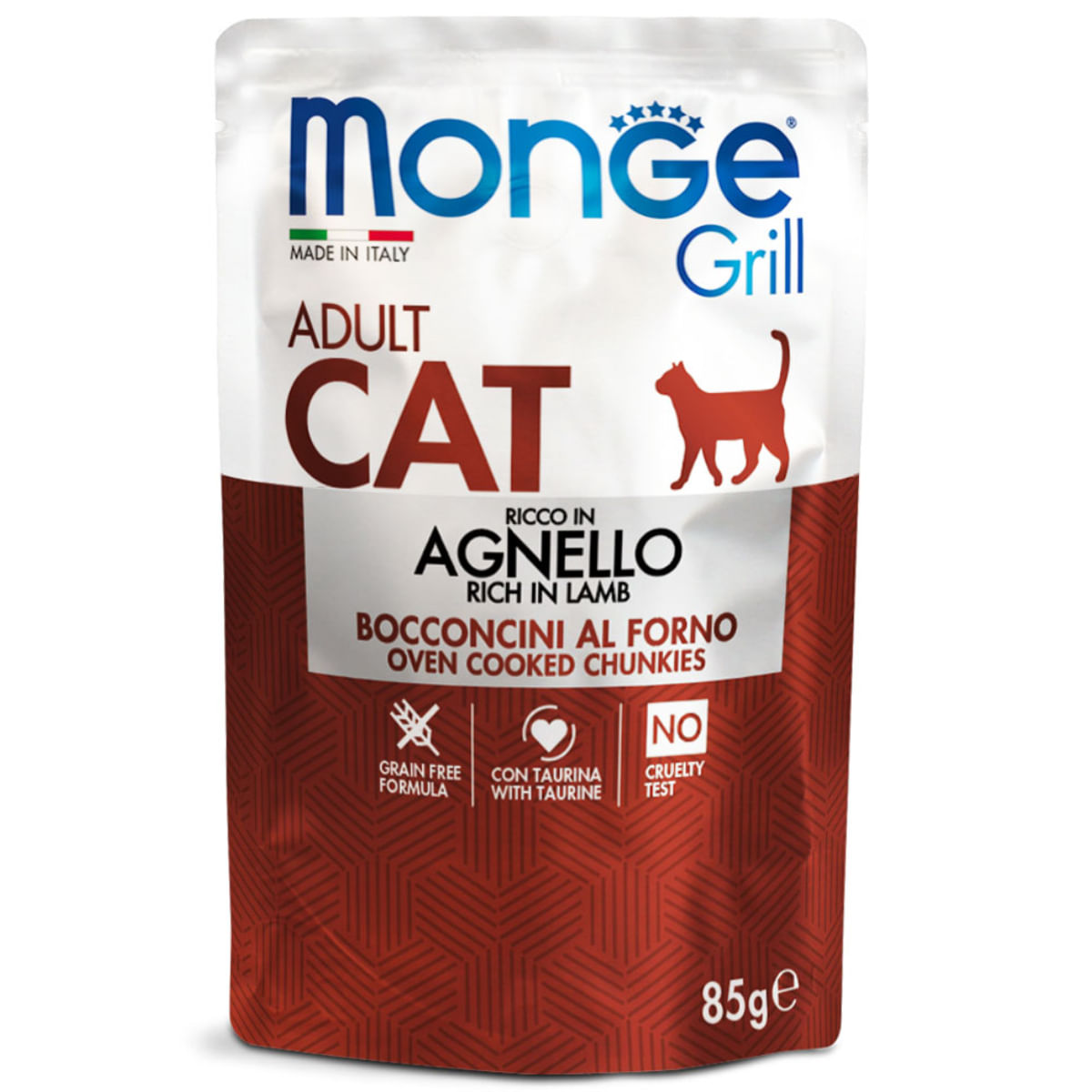 MONGE Grill, Miel, plic hrană umedă fără cereale pisici, (în aspic), 85g - poza 2