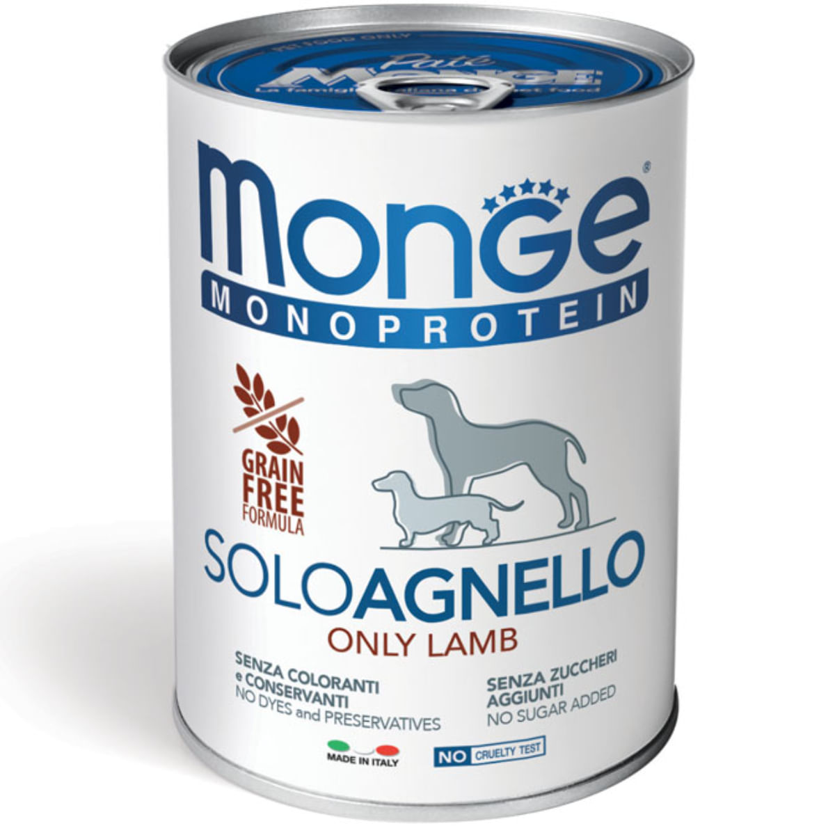 MONGE Monoprotein, XS-XL, Miel, conservă hrană umedă monoproteică fără cereale câini, (pate), 400g - poza 2