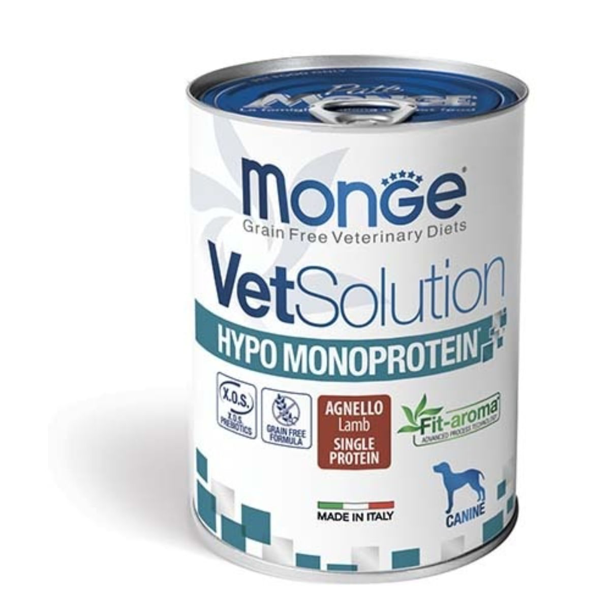 MONGE VETSOLUTION Hypo Monoprotein, XS-XL, Miel, dietă veterinară, conservă hrană umedă monoproteică fără cereale câini, alergii, (pate), 400g - poza 2