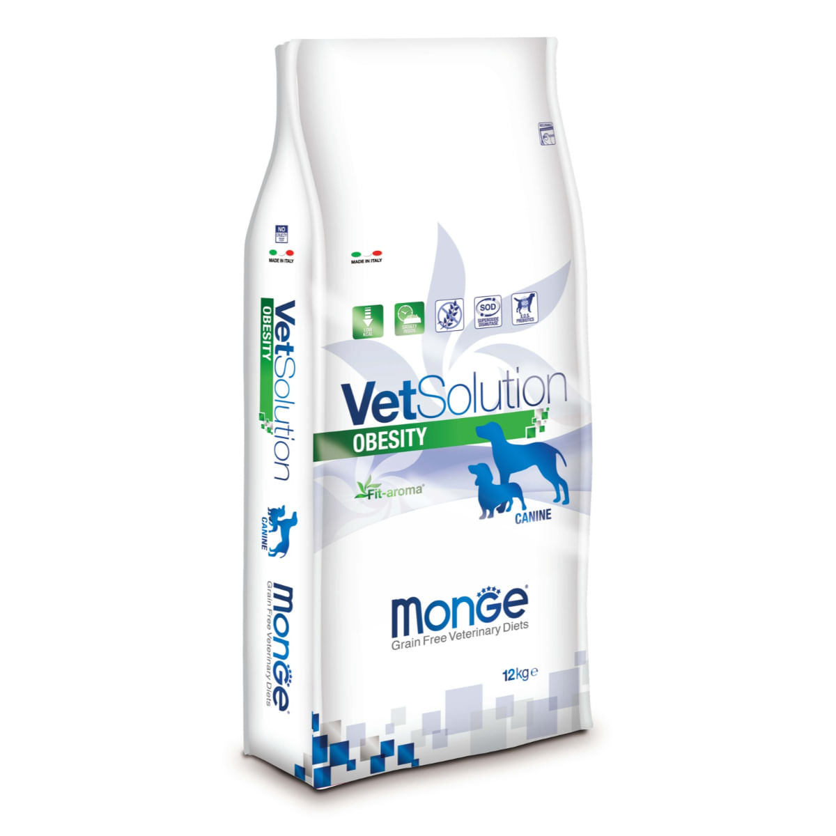 MONGE VETSOLUTION Obesity, XS-XL, Pui, dietă veterinară, hrană uscată fără cereale câini, obezitate, 12kg - poza 2