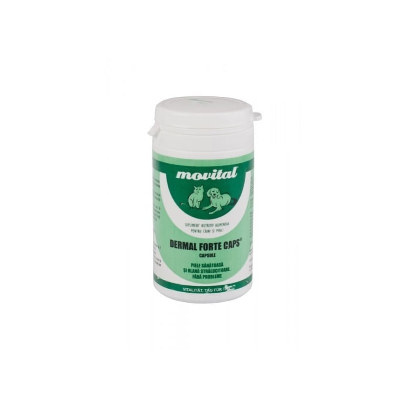 Movital Dermal Forte, 100 capsule - poza 2