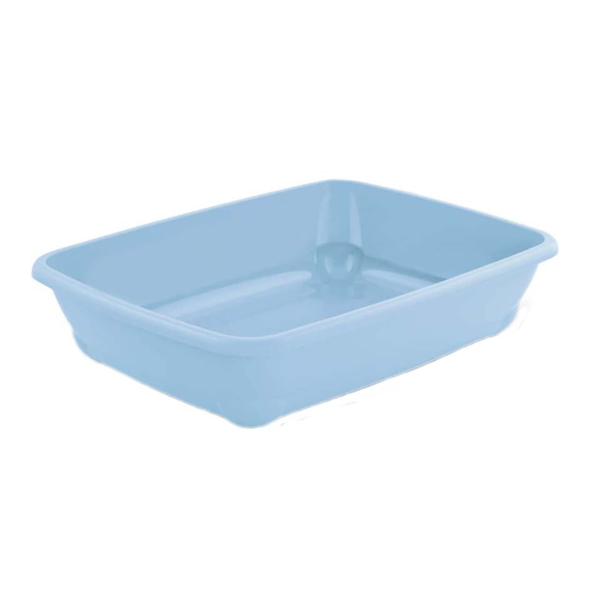 MP BERGAMO Birba Mini, litieră pisici, bleu, 30x31x9 cm - poza 2