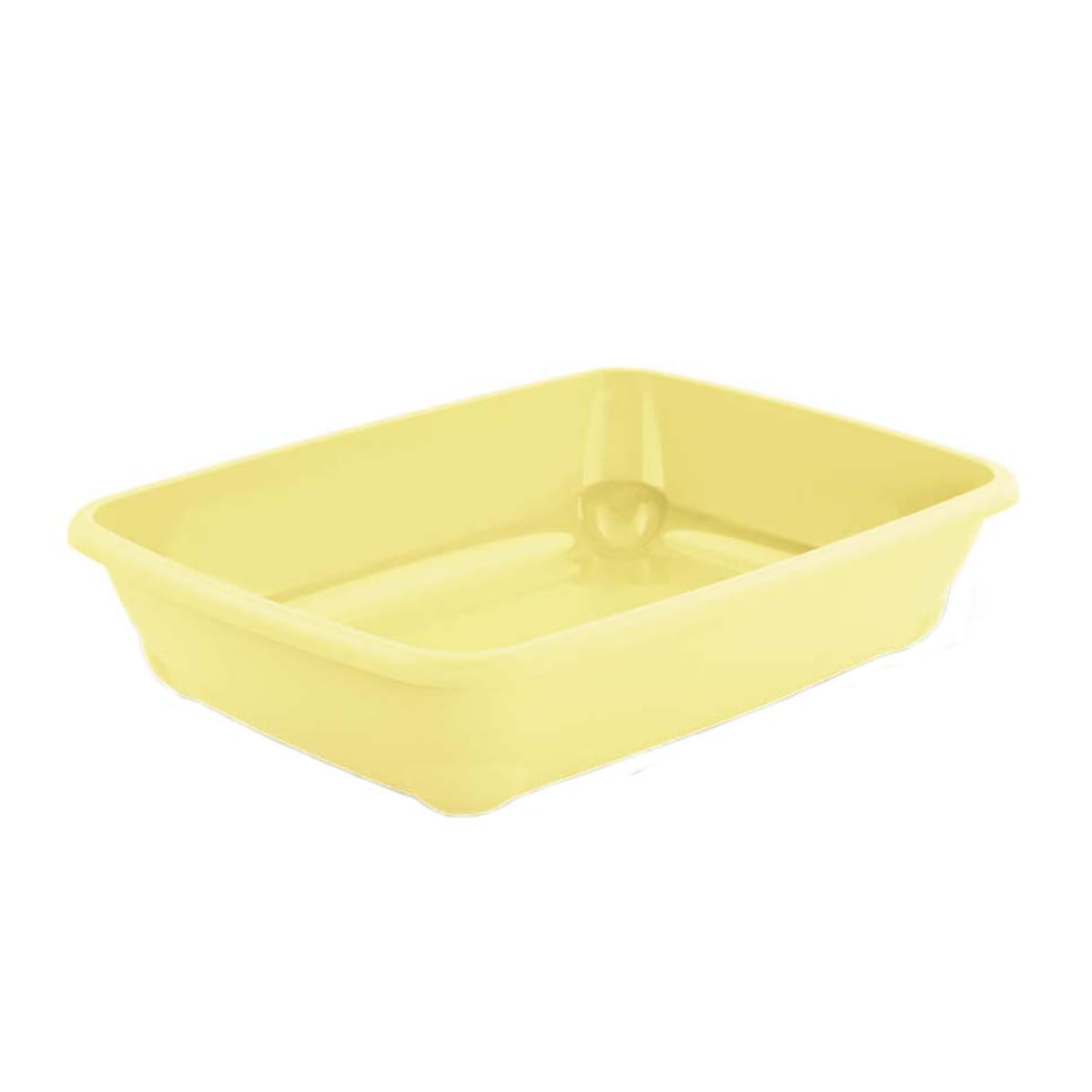 MP BERGAMO Birba Mini, litieră pisici, galben, 30x31x9 cm - poza 1