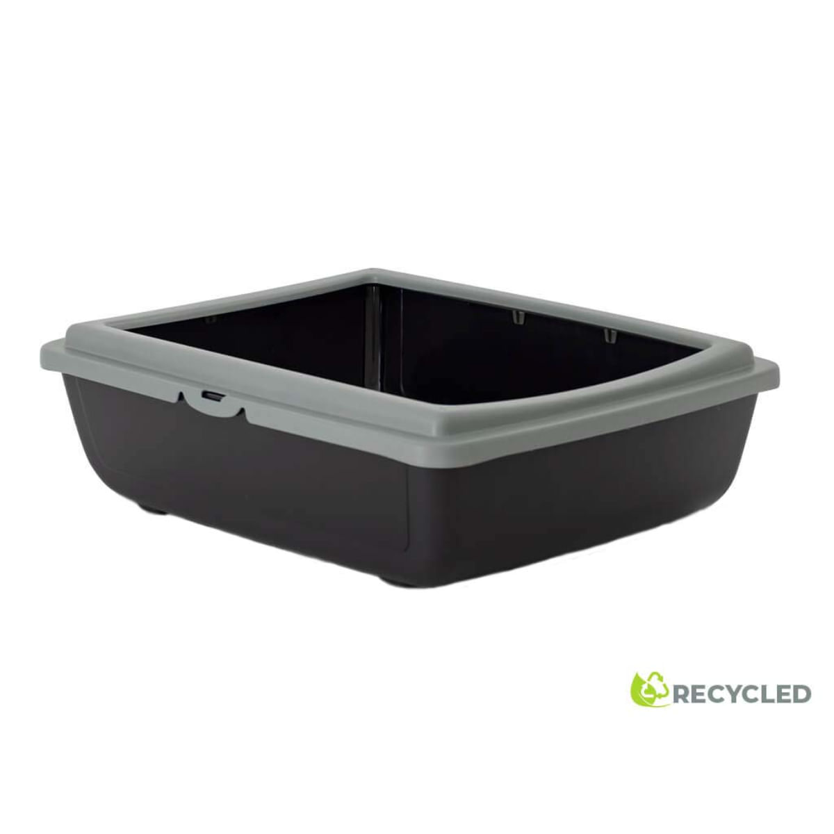 MP BERGAMO Juliet Eco, litieră pisici, gri, 48x38x14 cm - poza 2
