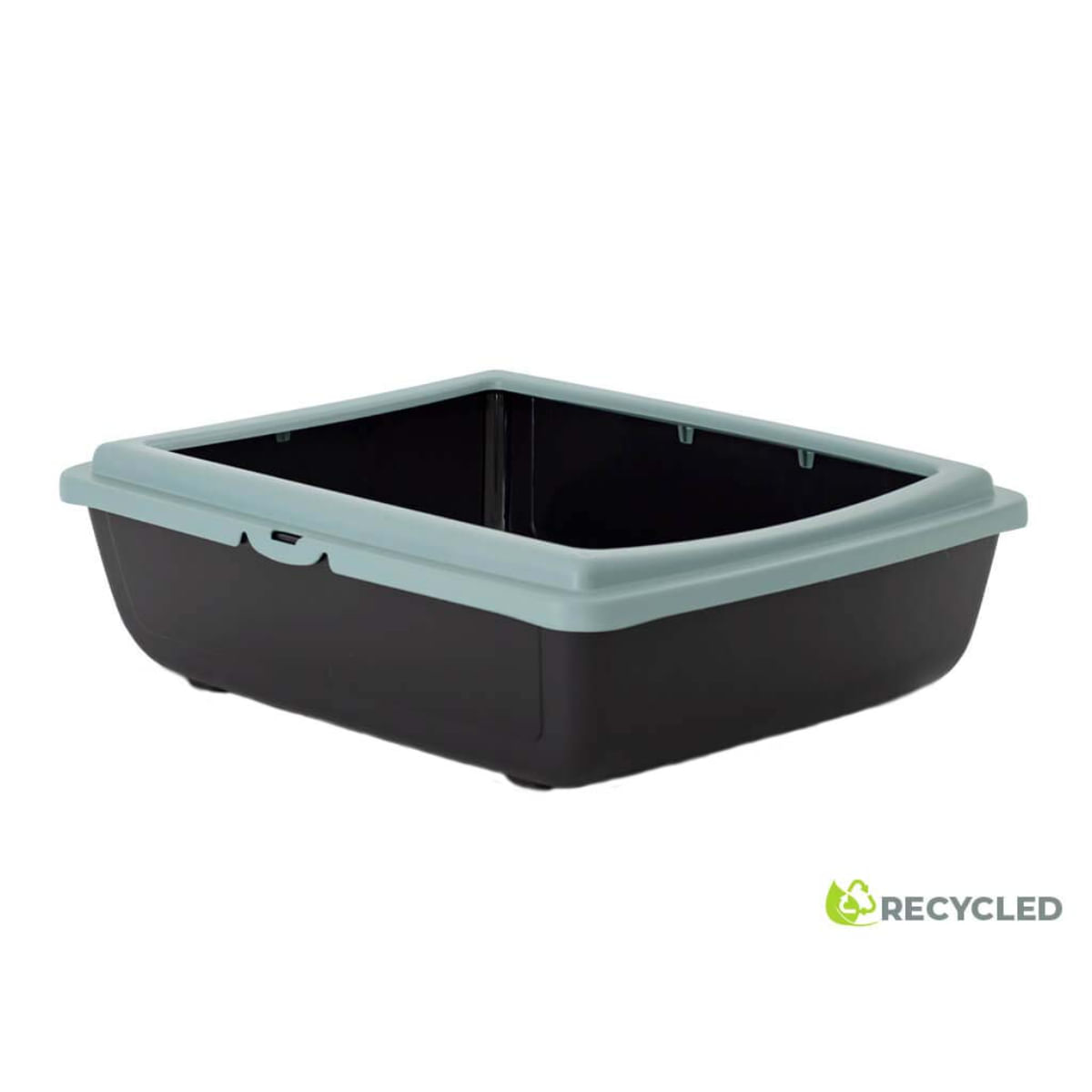 MP BERGAMO Juliet Eco, litieră pisici, verde, 48x38x14 cm - poza 1