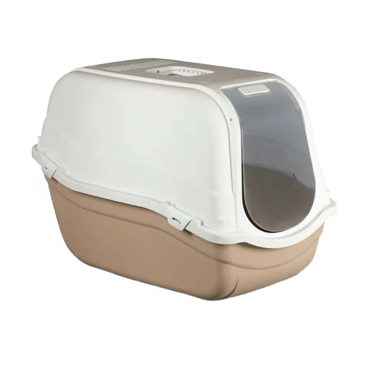 MP BERGAMO Romeo Maxi, litieră acoperită pisici, roz, 44x64x46 cm - poza 1